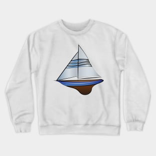 Sailing Boat Crewneck Sweatshirt